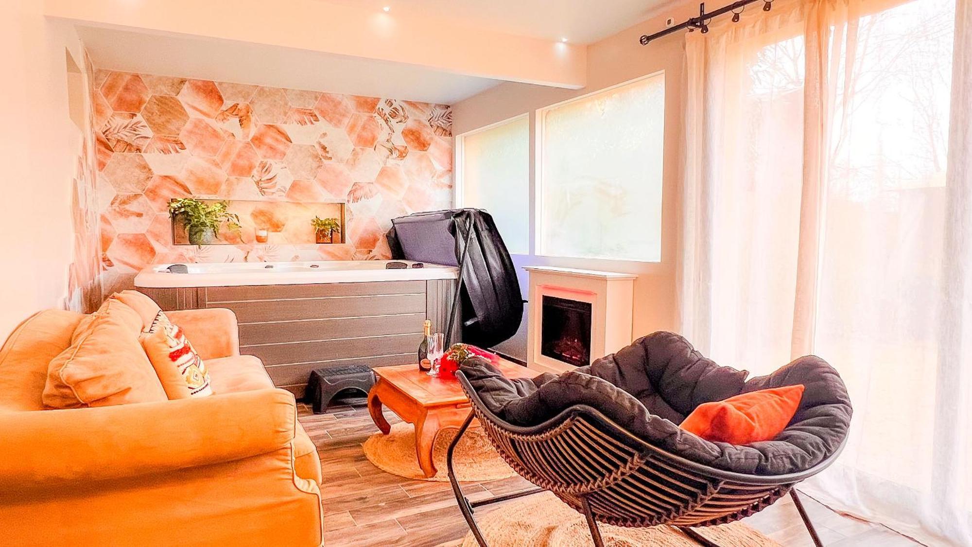 Atoumo Appartement Love Jacuzzi & Jardin Disneyland Paris Quincy-Voisins Экстерьер фото